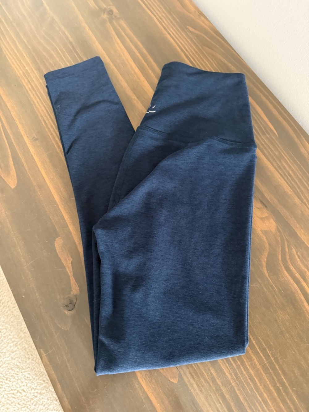 Beyond Yoga Navy High-Waist Leggings